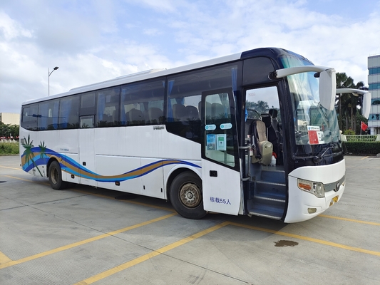 乗客はYutong ZK6122 90%のツーリストのコーチ55seaterの版ばねの懸濁液をバスで運ぶ