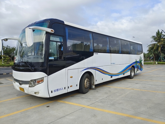 乗客はYutong ZK6122 90%のツーリストのコーチ55seaterの版ばねの懸濁液をバスで運ぶ