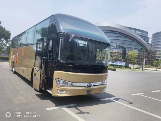 ZK6128 Yutongバス コーチの長い使用されたコーチは54の座席RHD/LHDの後部エンジンをバスで運ぶ