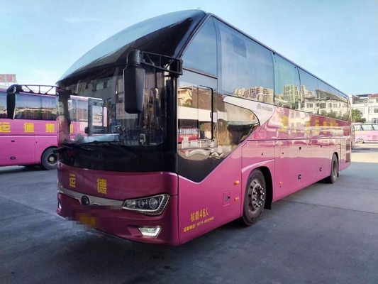 2017 年 46 シーターは良好な状態で Yutong バス ZK6128 ディーゼル エンジンを使用しました
