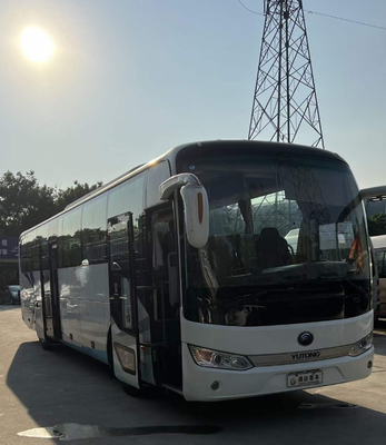 Rhd LhdはYutongの乗客の通勤者バス ユーロ3を55の座席交通機関使用した