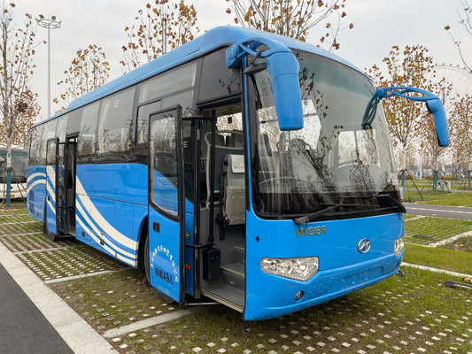 贅沢なコーチ バスは販売のためにKinglong 49の座席RHD LHD乗客の交通機関バスを使用した