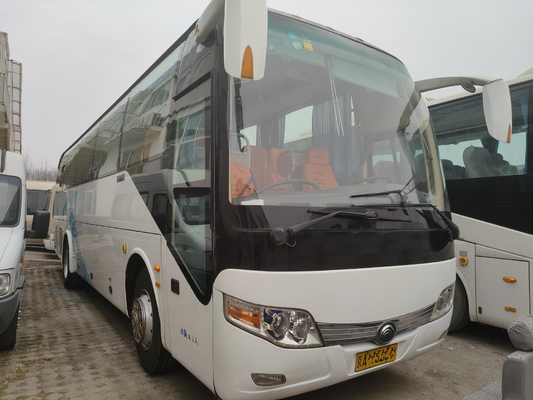 手バスZK6107秒針のYutongの第2コーチは47の座席単一のデッキをバスで運ぶ