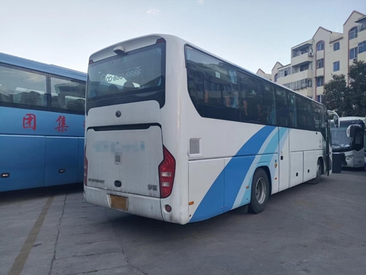 中間のドア後部エンジンのコーチが付いている荷物によって使用される贅沢なバス48座席ZK6119 Yutongバス