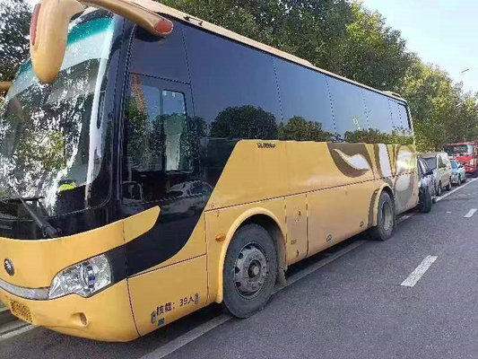 使用されたディーゼル コーチは2014年39の座席Yutong ZK6908贅沢なバスを使用した
