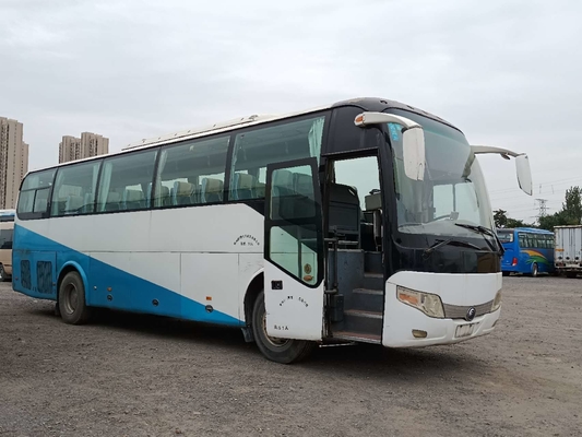 秒針の観光バス51seats白い色はYutongバスYuchaiエンジンZK6110を使用した