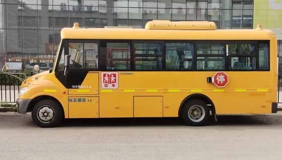 購入によって使用されるスクール バス41の座席Windows第2 YutongのバスZK6729Dを滑らせる7メートル