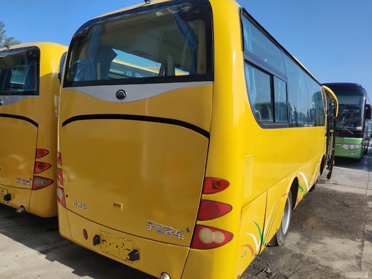 30の座席は客車黄色い色のYuchaiエンジン秒針Yutong ZK6798を使用した