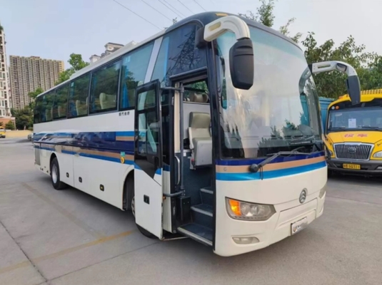 使用された贅沢なバス47座席単一のドアのエアコンの大きいトランクの金ドラゴン バスXML6102