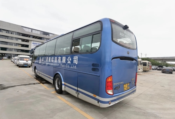 使用されたシャトル バス45の座席大きいトランク第2手のYutongバス10.5メートルのYuchaiエンジンの中間のドアZK6107