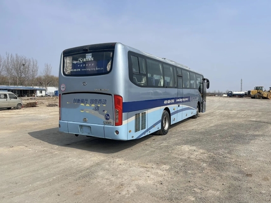 第2手バスは2016年KinglongバスXMQ6120淡いブルーの色48の座席Yuchaiエンジンを12メートル使用した
