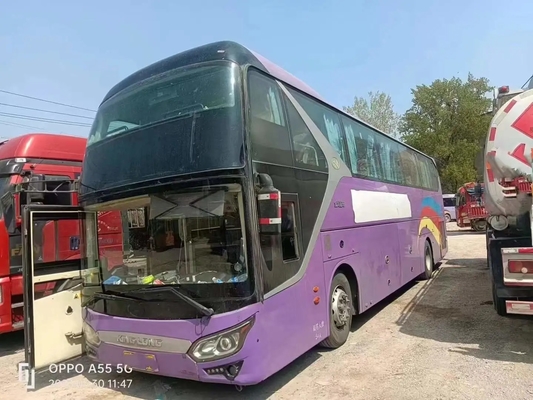 使用された観光バスのWeichaiエンジンのエアバッグの懸濁液54の座席エアコンの単一のドアKinglong XMQ6119