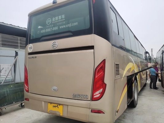 ディーゼル機関 バス50座席Weichaiエンジン245hpは交互計算が付いている金ドラゴンXML6112のリーフ・スプリング単一のドアを使用した