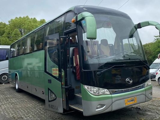 バス51座席緑色12000kgの車両総量のユーロIV YuchaiエンジンのKinglong使用された贅沢なバスXMQ6113 LHD/RHD