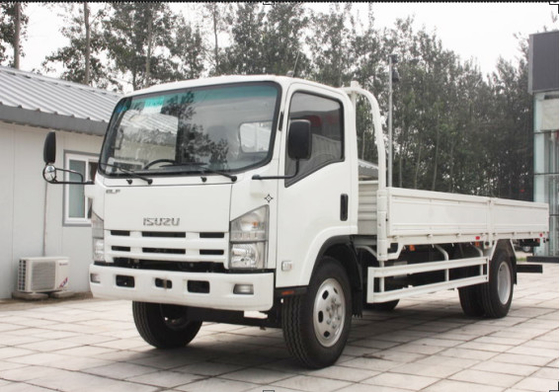 使用された軽トラックISUZUの貨物自動車のトラックの多リーフ・スプリングはトラック10トンに左手ドライブ ライト貨物荷を積む