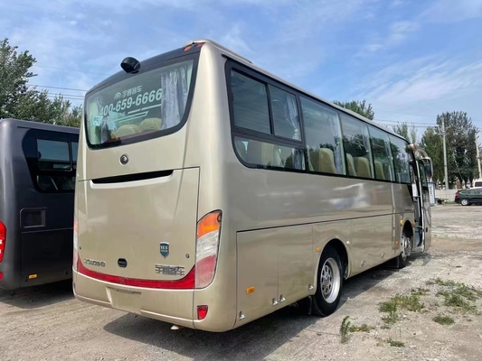 古いバス 35席 Yutong ZK6808 バッグラック A/C付き マニュアルトランスミッション