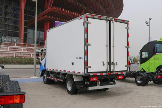 安価な新エネルギー車両 フォトン 冷蔵トラック 18立方メートルガス電気ハイブリッド