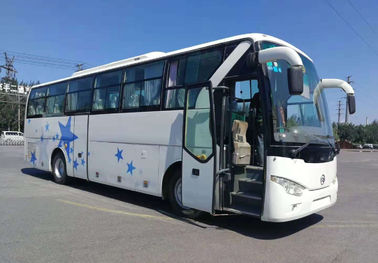 55の座席が付いている新しい使用された観光バスの金ドラゴンのブランドのディーゼル燃料のタイプ9%