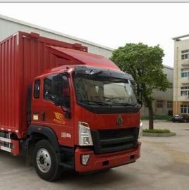 2012年によって使用される頑丈なトラック4×2ドライブ モードHOWO ブランドヴァンBody Cargo箱