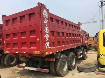30トンのペイロード容量の使用されたダンプ トラック、HOWOのブランドによって使用されるダンプカー トラック