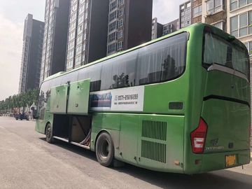 2012年Yutongはコーチ バス61座席/高く屋根の緑によって使用された商業バスを使用しました