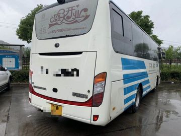 ZK6858シリーズYutong都市バス、2015年を操縦する白19のSeaterバス ディーゼル左手