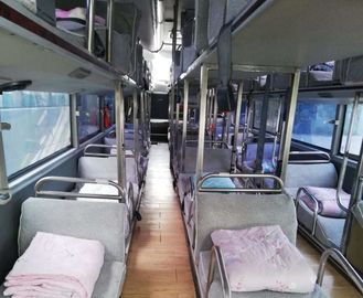 手動ディーゼル使用されたYutongはコーチの眠る人バスを柔らかいベッドが付いている2017年42の座席バスで運ぶ