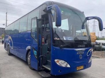 Sunlongのブランドの青い色によって使用されるコーチ バス51座席よい状態3600mmバスHight