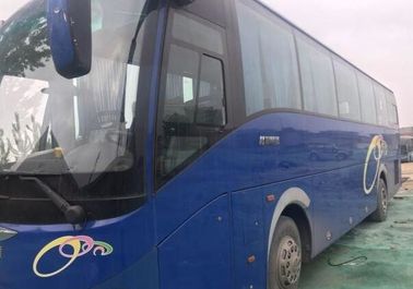 Sunlongのブランドの青い色によって使用されるコーチ バス51座席よい状態3600mmバスHight