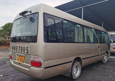 贅沢なコースター バス22が付いている使用された商業バスは2640mmの高さ4085mmのホイール・ベースをつける