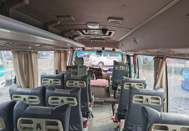 贅沢なコースター バス22が付いている使用された商業バスは2640mmの高さ4085mmのホイール・ベースをつける