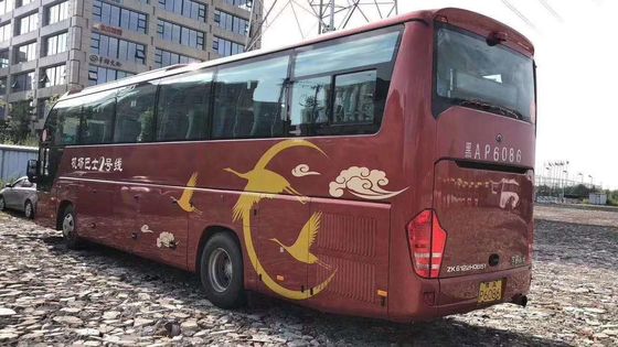 247kwディーゼル油は50の座席2015年によって使用されるYutong ACのYuchaiエンジンの低いキロメートルのユーロIIIの鋼鉄シャーシをバスで運ぶ