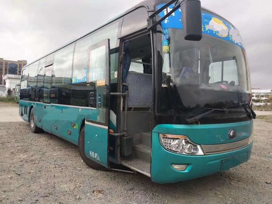 ZK6116HF 228kw 51の座席は乗客が贅沢な座席LHDを詰める低いキロメートルの裸体をバスで運ぶYutongバスを使用した