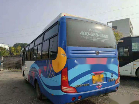 ISO Yutong ZK6752D 29の座席LHDによって使用される乗客バス鋼鉄シャーシの単一のドア
