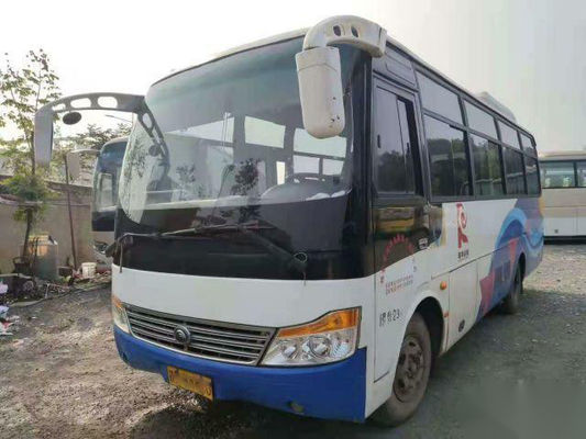 ISO Yutong ZK6752D 29の座席LHDによって使用される乗客バス鋼鉄シャーシの単一のドア