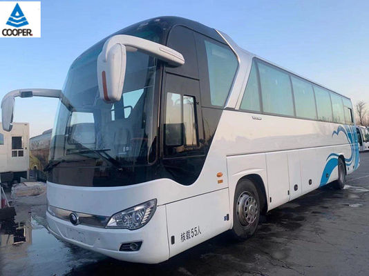 55の座席Yutong ZK6122HQはエアコンが付いているコーチ バスを使用した