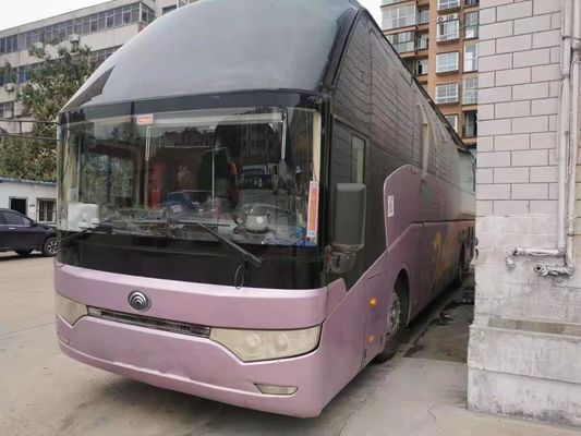 Yutong ZK6122の両開きドアはステアリング使用された観光バス50の座席によって使用されたコーチを去った