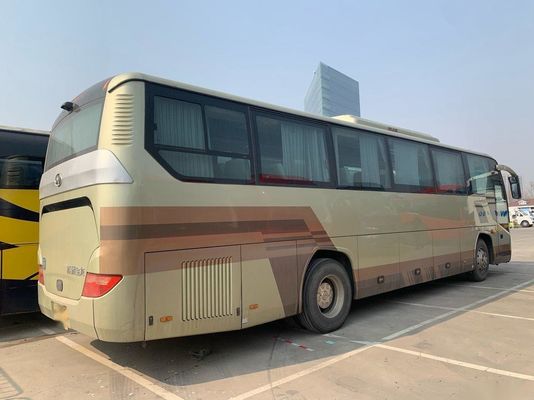 LHDの後部エンジンのより高いブランド モデルKLQ6115乗客バス鋼鉄シャーシによって使用されるコーチ バス53座席