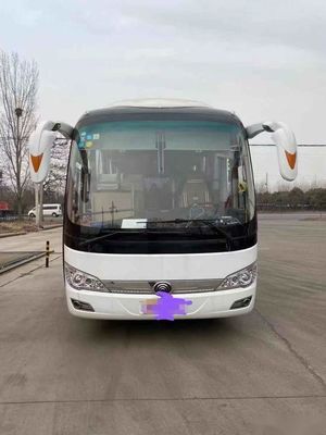 残されたステアリング単一のドアのエアバッグのシャーシは贅沢なVIPバスがYutongバス ブランドZK6908 38の座席を使用した使用された乗客を着席させる