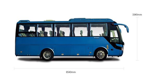 昇進のdisoucntの価格の6つのタイヤの真新しいyutongバス後部エンジン35の座席ZK6858