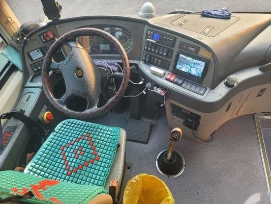 使用されたzhongtongバスLCK6119 48座席後部yuchaiエンジンのエアバッグのシャーシの両開きドアの裸のパッキングの左手ドライブ