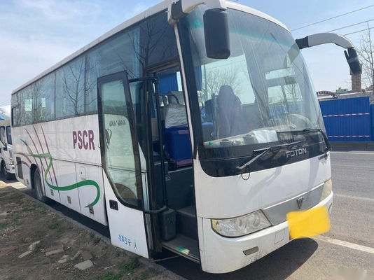 使用されたより高いバスKLQ6119 51座席はコーチ バス左手ドライブ単一のドアによって使用された乗客バスを使用した