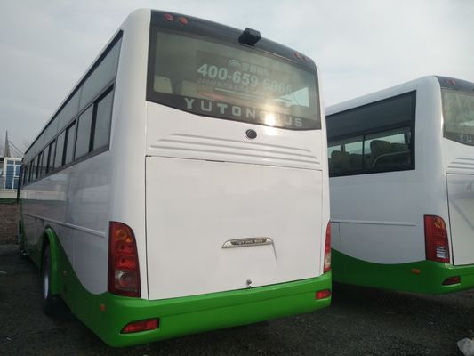 使用されたYutongは鋼鉄シャーシ前部エンジン バス53コンゴのための座席によって使用される観光バスのコーチ バスをバスで運ぶ