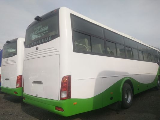 使用されたYutongは鋼鉄シャーシ前部エンジン バス53コンゴのための座席によって使用される観光バスのコーチ バスをバスで運ぶ