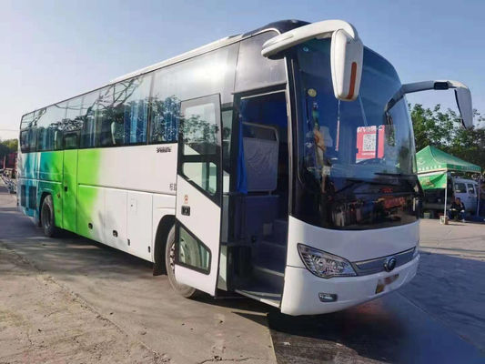 ステアリング48の座席両開きドアのYuchai後部エンジンの低いキロメートルによって使用される観光バスを残っているYutong使用されたバスZK6110