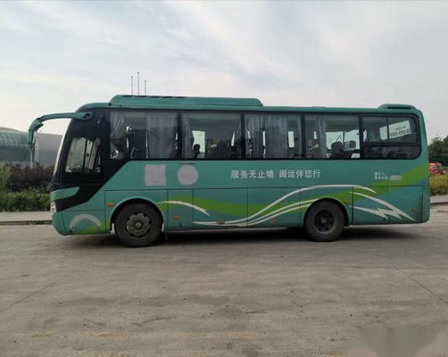 使用された観光バスYutong ZK6858 34は鋼鉄シャーシの空気懸濁液Yuchai 162kwをつける