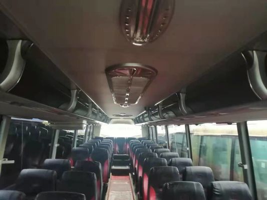 使用されたYutongのコーチZK6127 55の座席はSeertingのエアバッグのシャーシに後部エンジンのユーロのアフリカのためのIII使用された観光バスを去った