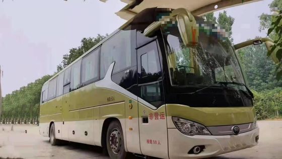 使用されたYutongのコーチZK6120 50の座席2020の年によって使用される乗客バス両開きドアの低いキロメートル