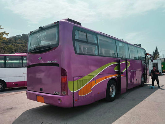 Kinglong使用されたバスXMQ6117 44は後部エンジンの両開きドアのエアバッグのシャーシによって使用されるコーチ/観光バスをつける