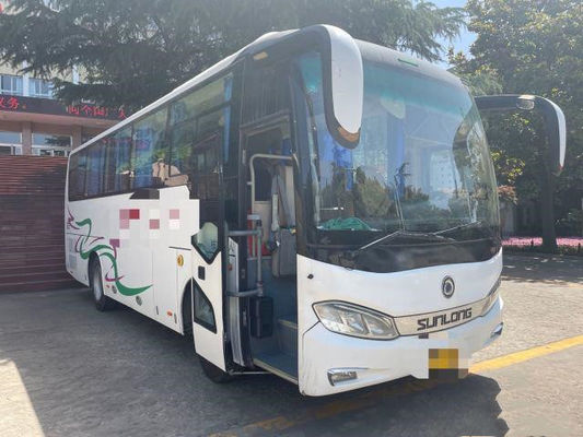 Sunlong使用されたバスSLK6873 39は2016アフリカのための後部ディーゼル機関の鋼鉄シャーシのYuchaiの162kwによって使用されるコーチ バスをつける